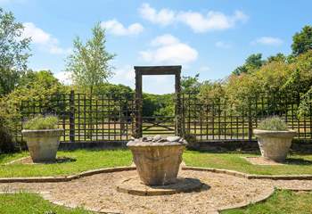 The communal garden areas are quite stunning.