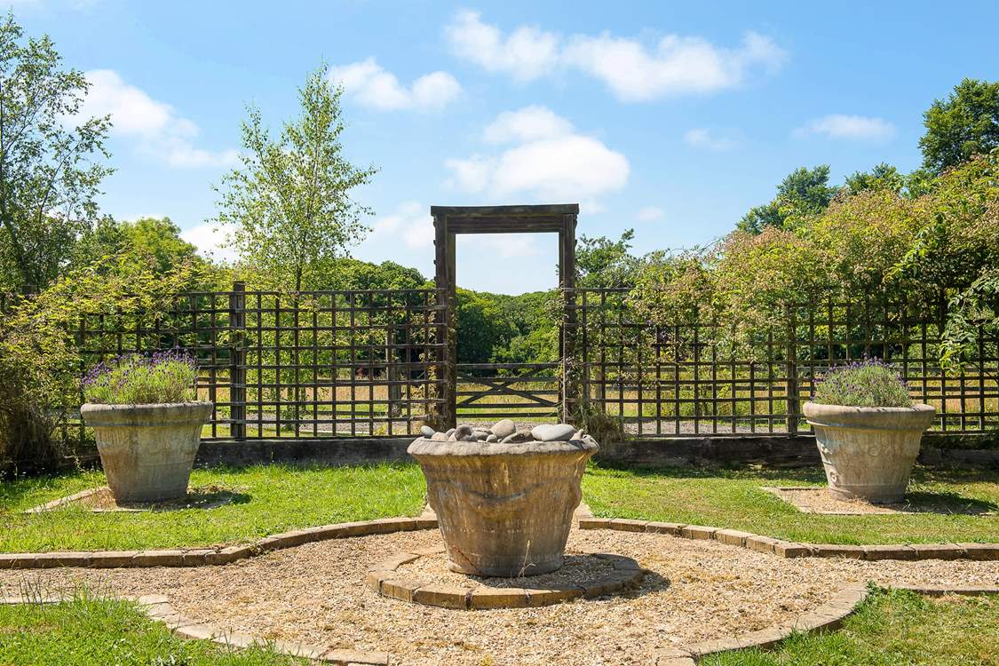 The communal garden areas are quite stunning.