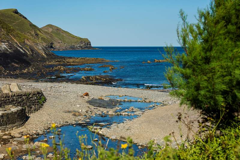 Crackington Haven is just down the road from Treforda Cottage. Perfect for a bracing morning dip.