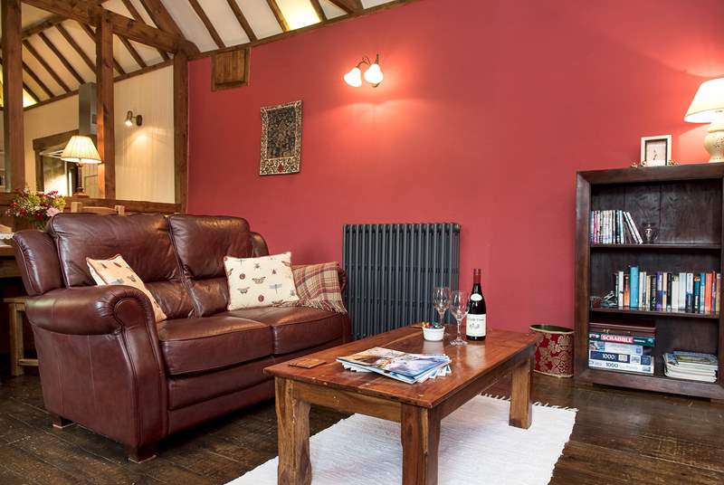 Snuggle up on the sofa at the end of a great day exploring all the delights of north Cornwall.