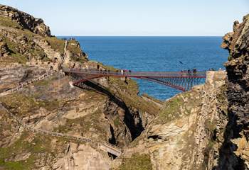 Tintagel is just down the road and a great family day out with something for all.