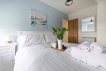 The double bedroom.