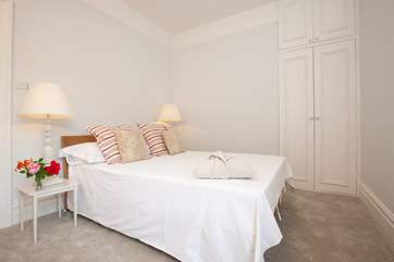 One of the gorgeous double bedrooms.
