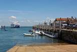 Wightlink ferry in Yarmouth is a short drive away. 