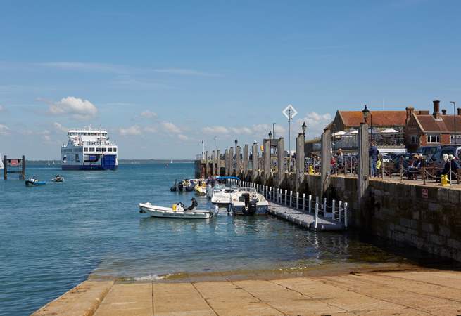 Wightlink ferry in Yarmouth is a short drive away. 