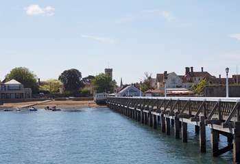 Take a stroll along Yarmouth Pier and take in stunning sea views. 