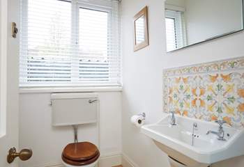 For your convenience, there is a cloakroom located on the ground floor.