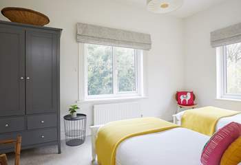 Light and airy, with plenty of storage for all your holiday needs.