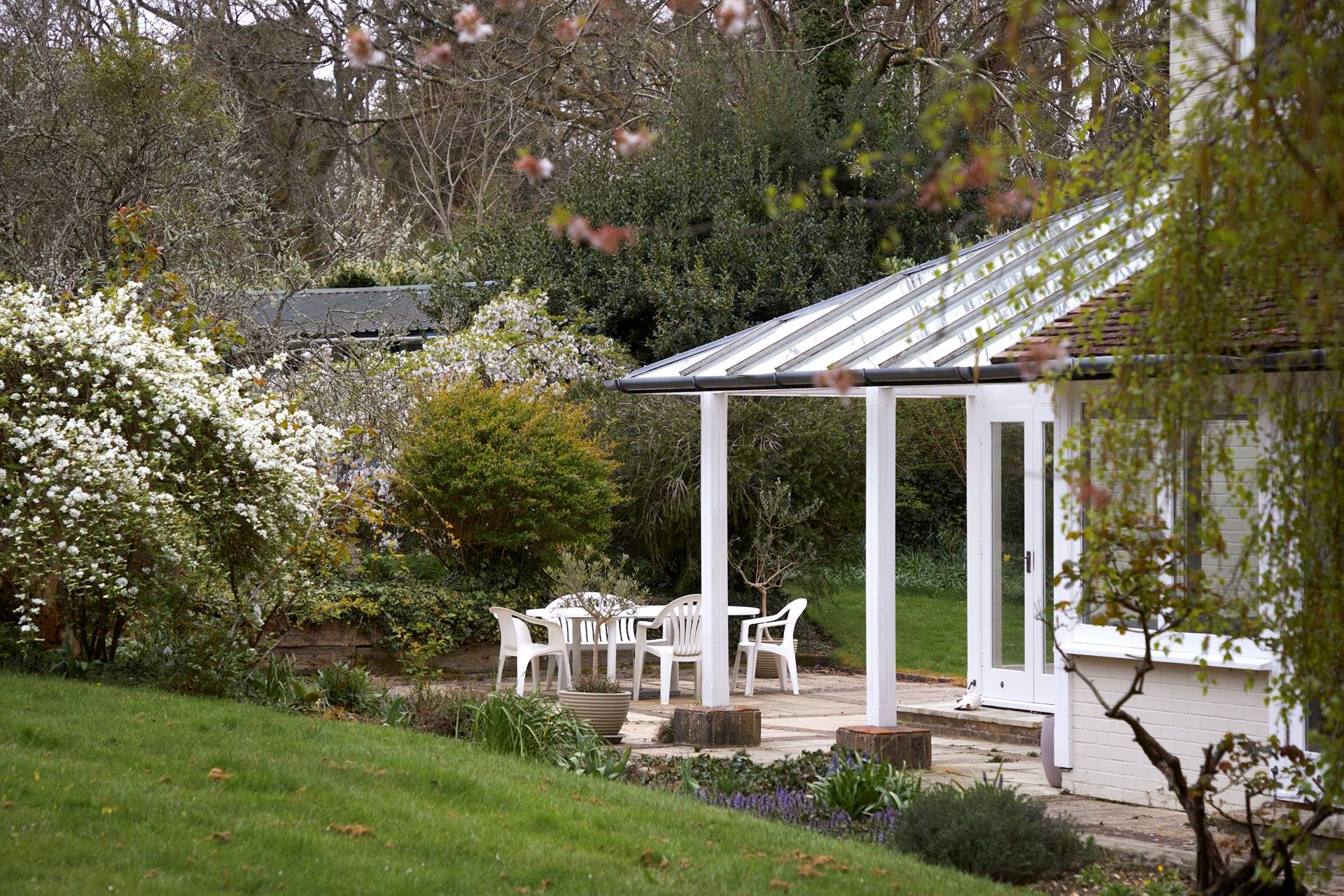 Spend time in the beautiful garden and enjoy the peace and quiet.