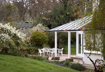 Spend time in the beautiful garden and enjoy the peace and quiet.