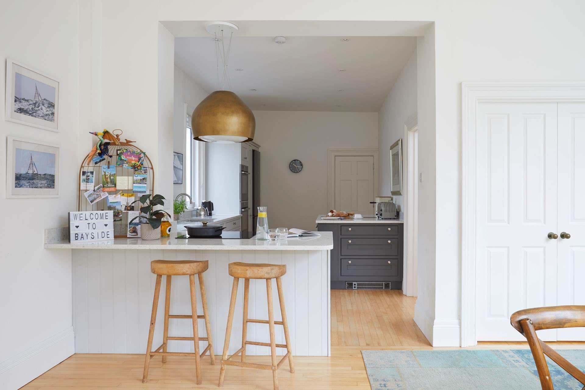 This is a  great social space, meaning no one is left cooking alone in the kitchen.