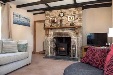 The cosy lounge