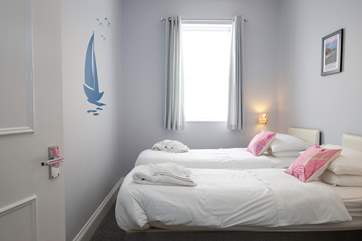 The twin room