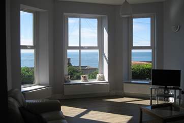 The wonderful views from the sitting-room will take your breath away.
