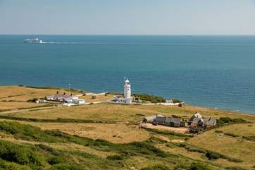 St Catherine's Lighthouse located at St Catherine's Point the southern tip of the Isle of Wight is one of the oldest remaining lighthouses in Great Britain. Enjoy a breath-taking walk and stop in at the cliff top 16th century Buddle Inn for a meal.