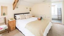 The main bedroom (Bedroom 2) leads through to a lovely en suite.
