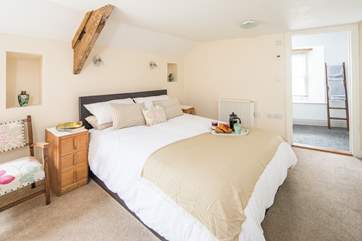 The master bedroom (Bedroom 2) leads through to a lovely en-suite.