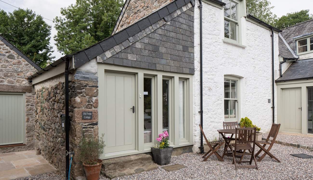 Old Forge Cottage is such a charming gem, tucked away in this walker's paradise.