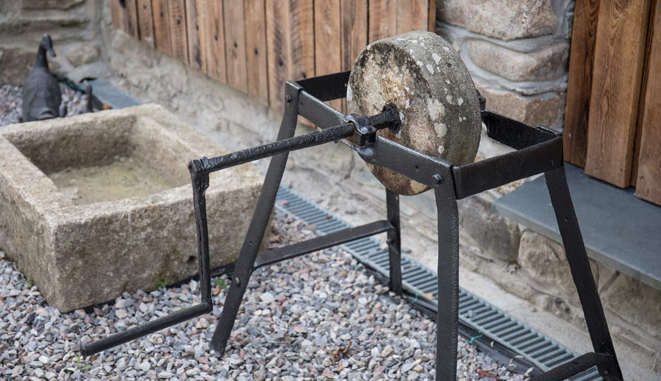 Lovely touches to be found in and around the grounds.