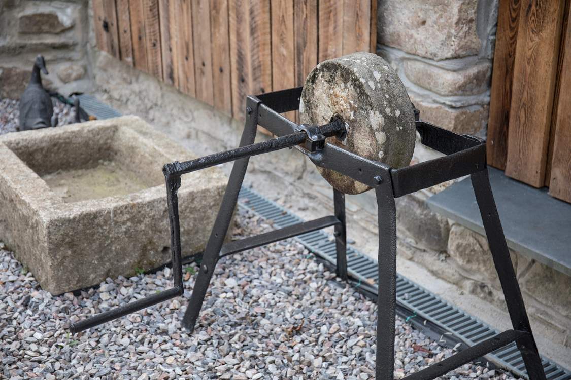 Lovely touches to be found in and around the grounds.