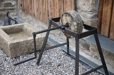 Lovely touches to be found in and around the grounds.