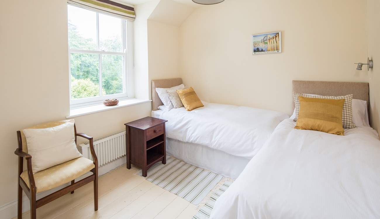 Bedroom 3 can be configured as two twin beds, or a king-size double, if preferred.