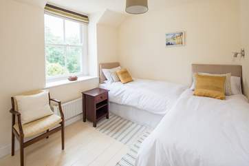 Bedroom 3 can be configured as two twin beds, or a king-size double, if preferred.