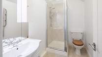 The second shower-room is on the first floor.