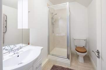 The second shower-room is on the first floor.