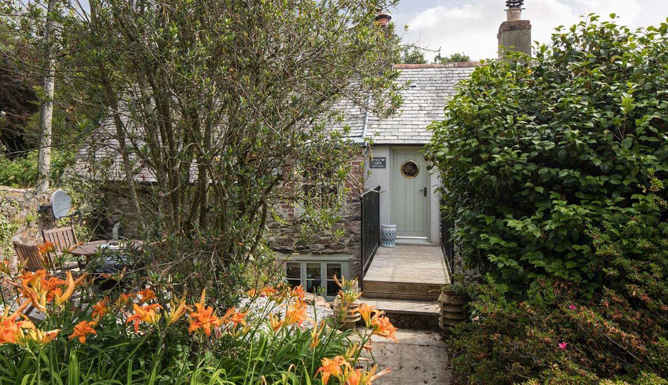 Park up and be prepared to be welcomed by this very pretty sight.