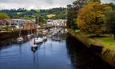 Take a trip to Totnes where you can explore the eclectic shops or enjoy a riverside walk. - Thumbnail Image