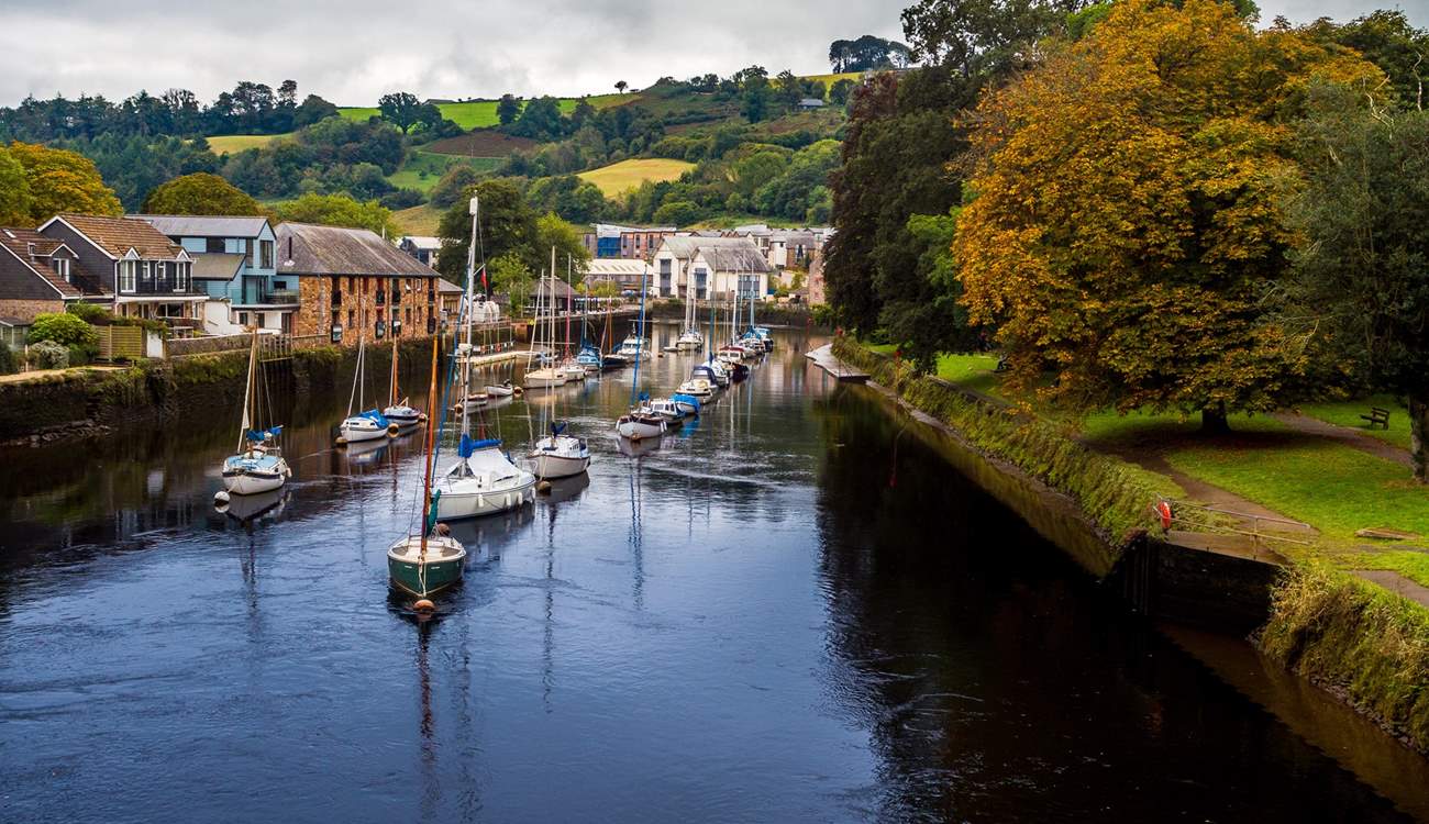 Take a trip to Totnes where you can explore the eclectic shops or enjoy a riverside walk.