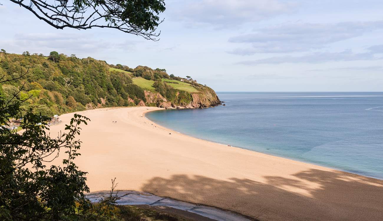 Iconic Blackpool Sands.