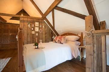 With beams throughout this is the most romantic setting.