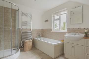The family bathroom on the first floor.