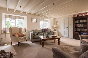The lovely sitting-room.