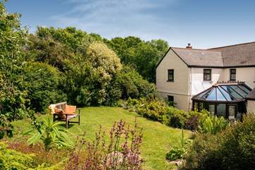 Lots of lovely spaces to relax.