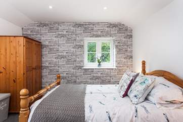 The super comfy master bedroom.