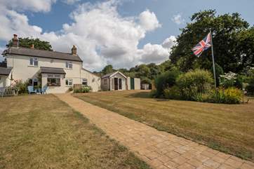 The owners live next door to the Farm House