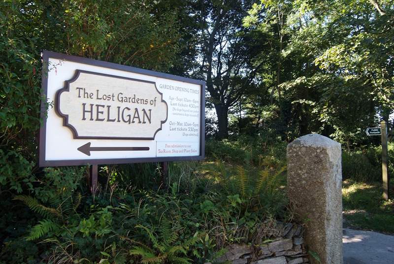 Heligan Gardens are a short drive away.