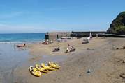 Have fun and hire a kayak or paddleboard from the harbour.