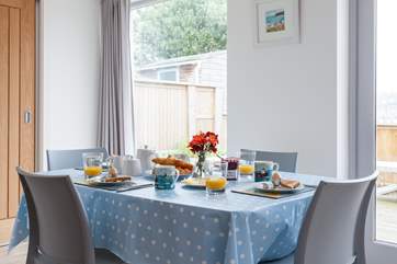Enjoy meal times together.