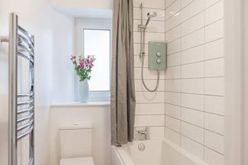 A modern bathroom.