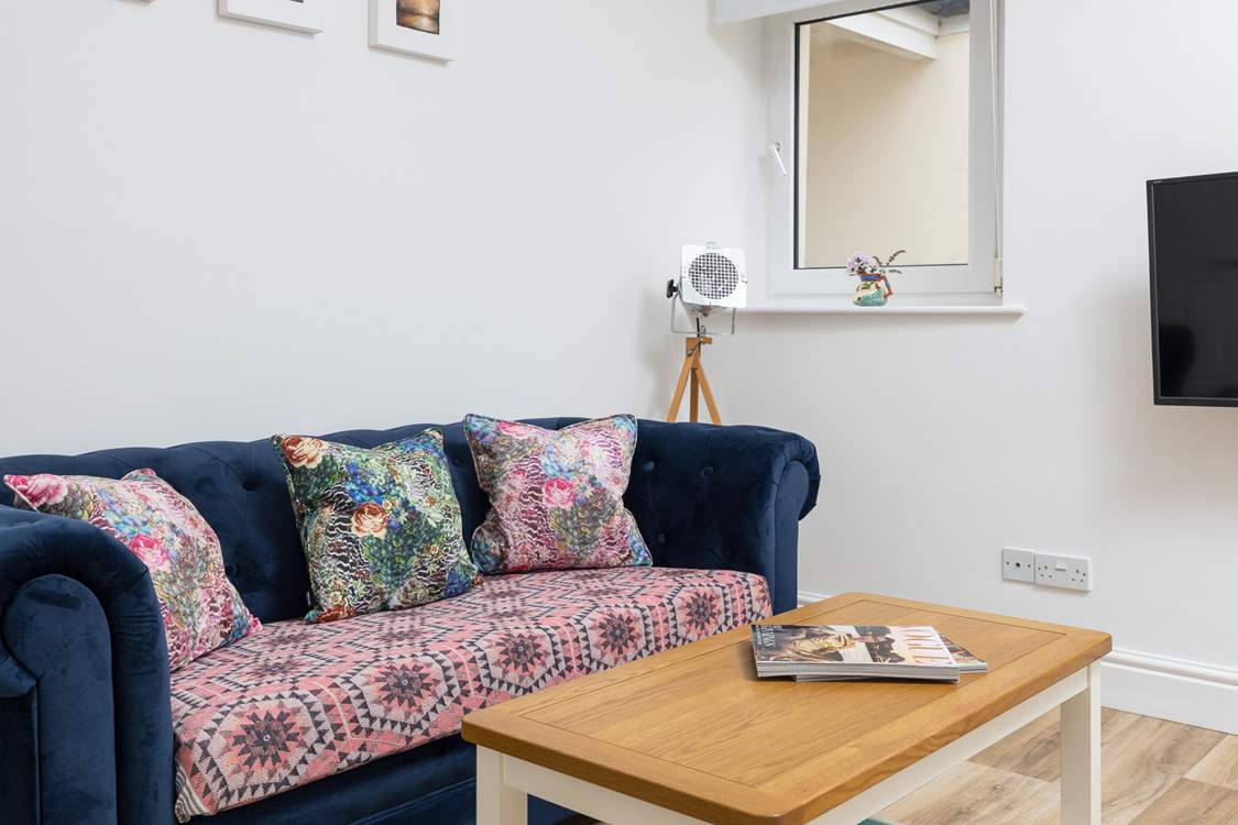 Relax with a good book, write a postcard or watch your favourite soap.