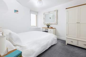 Plenty of storage for your holiday belongings accompanied by sea views.