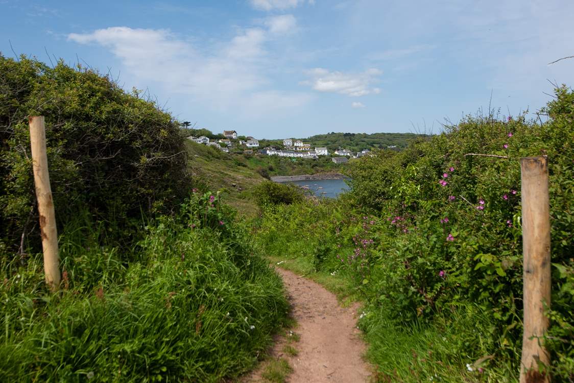 Explore the coast path straight from the apartment.
