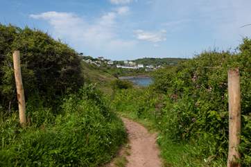 Explore the coast path straight from the apartment.