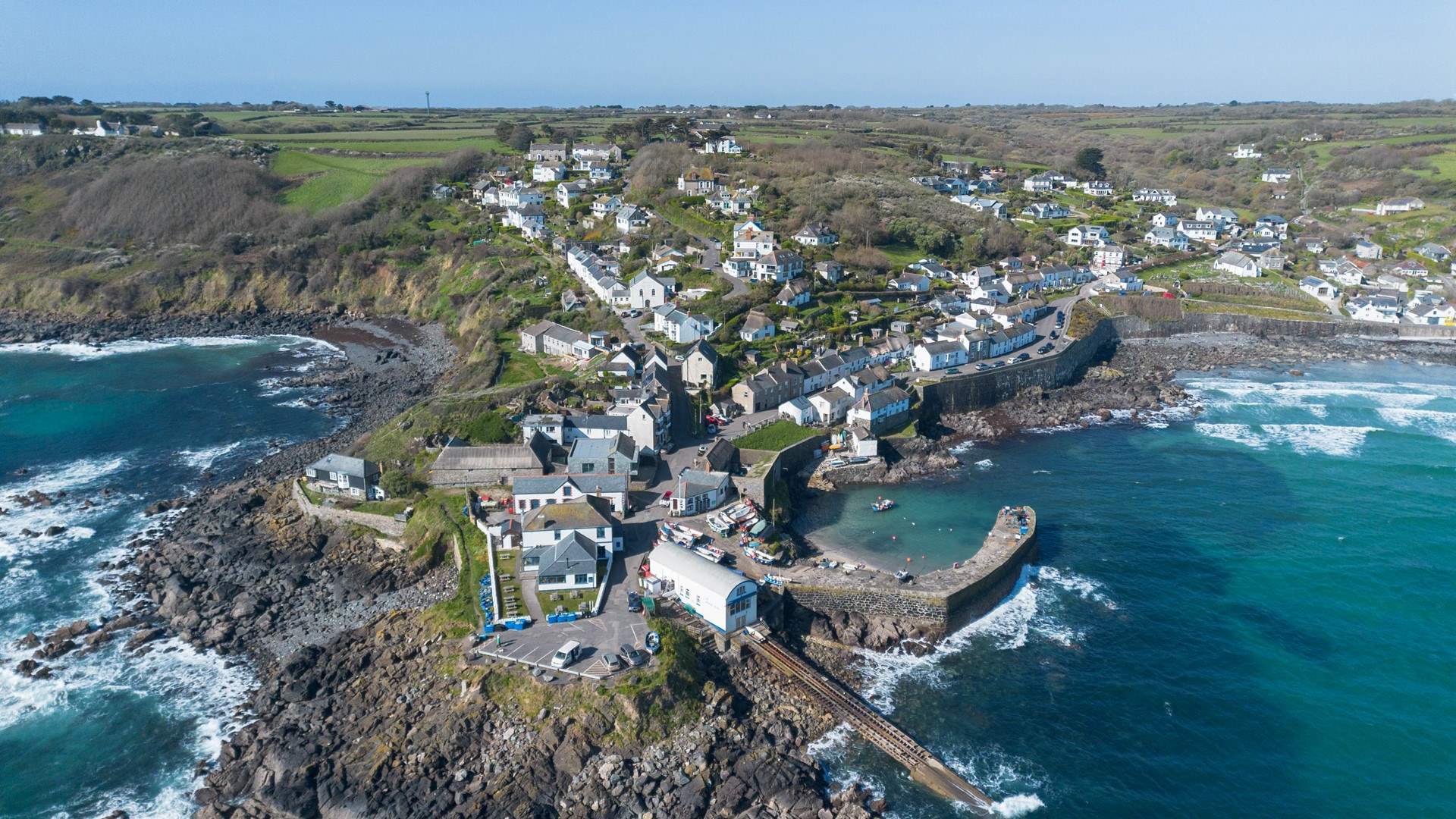 Coverack village really is one of a kind.