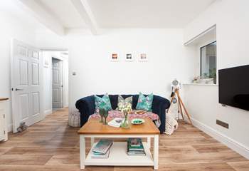 The spacious sitting-room.