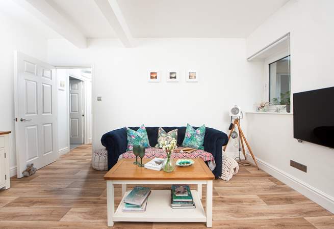 The spacious sitting-room.